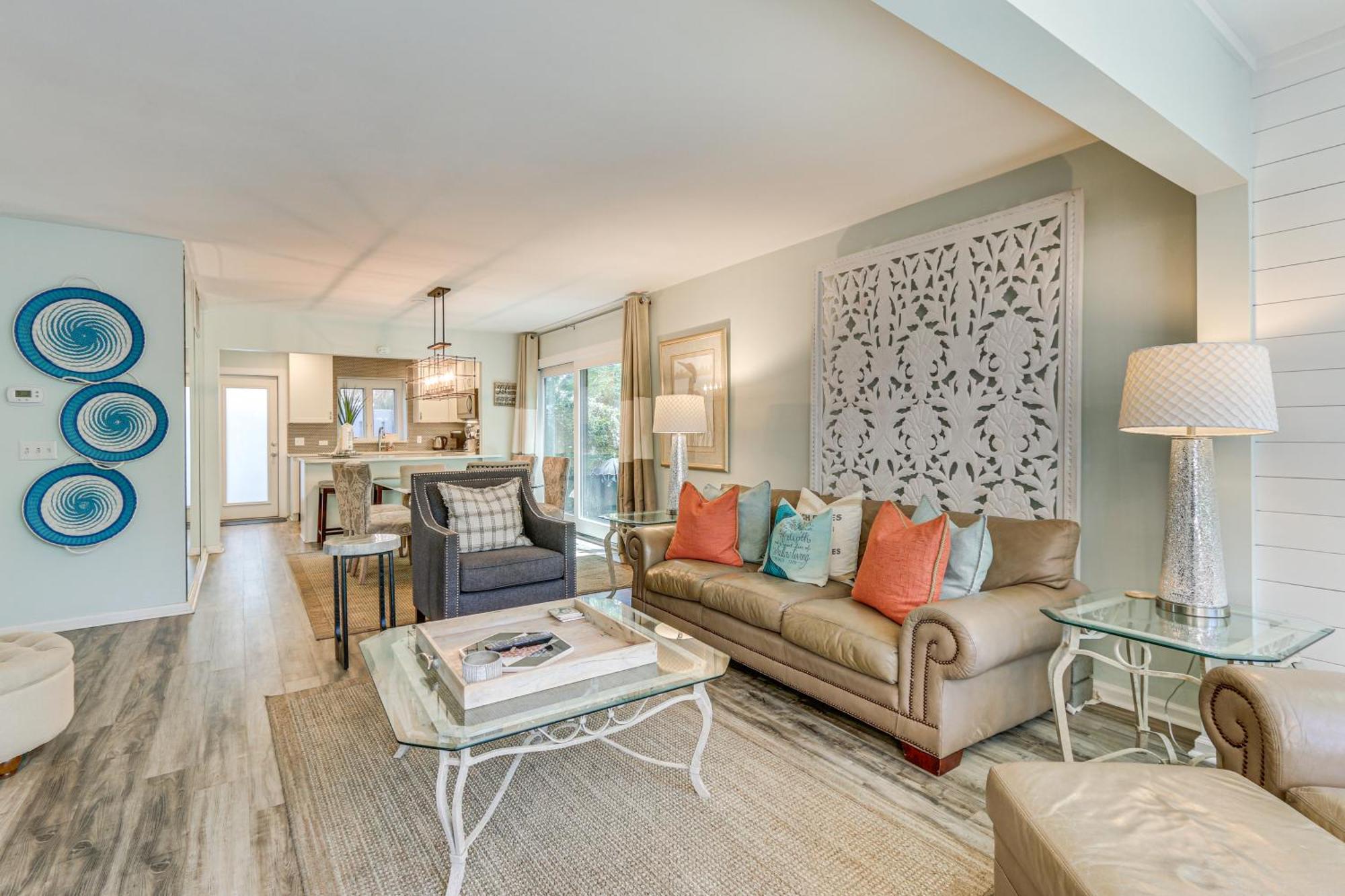 Modern Hilton Head Retreat Walk To Beach And Golf! ฮิลตันเฮดไอส์แลนด์ ภายนอก รูปภาพ
