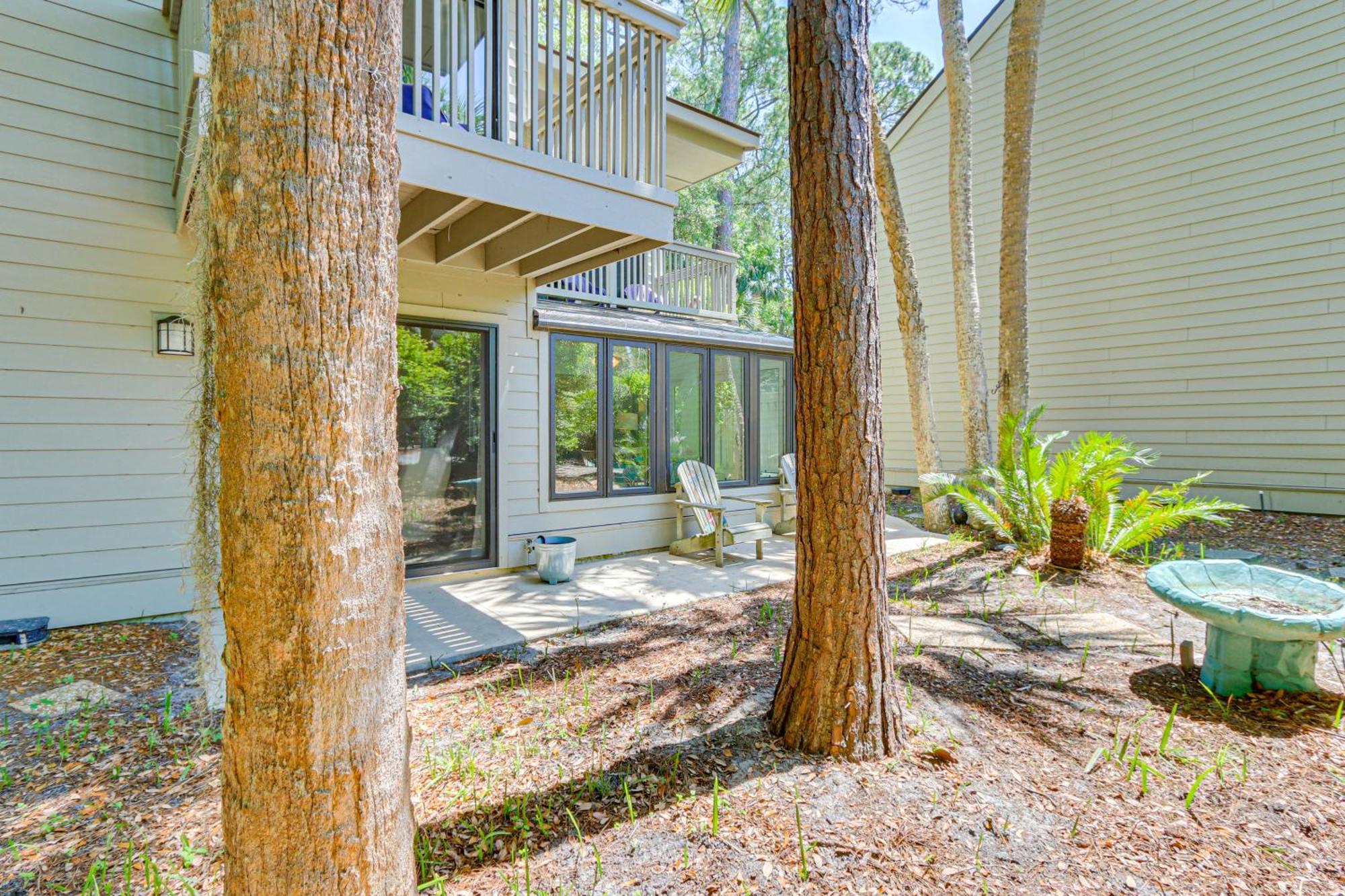 Modern Hilton Head Retreat Walk To Beach And Golf! ฮิลตันเฮดไอส์แลนด์ ภายนอก รูปภาพ