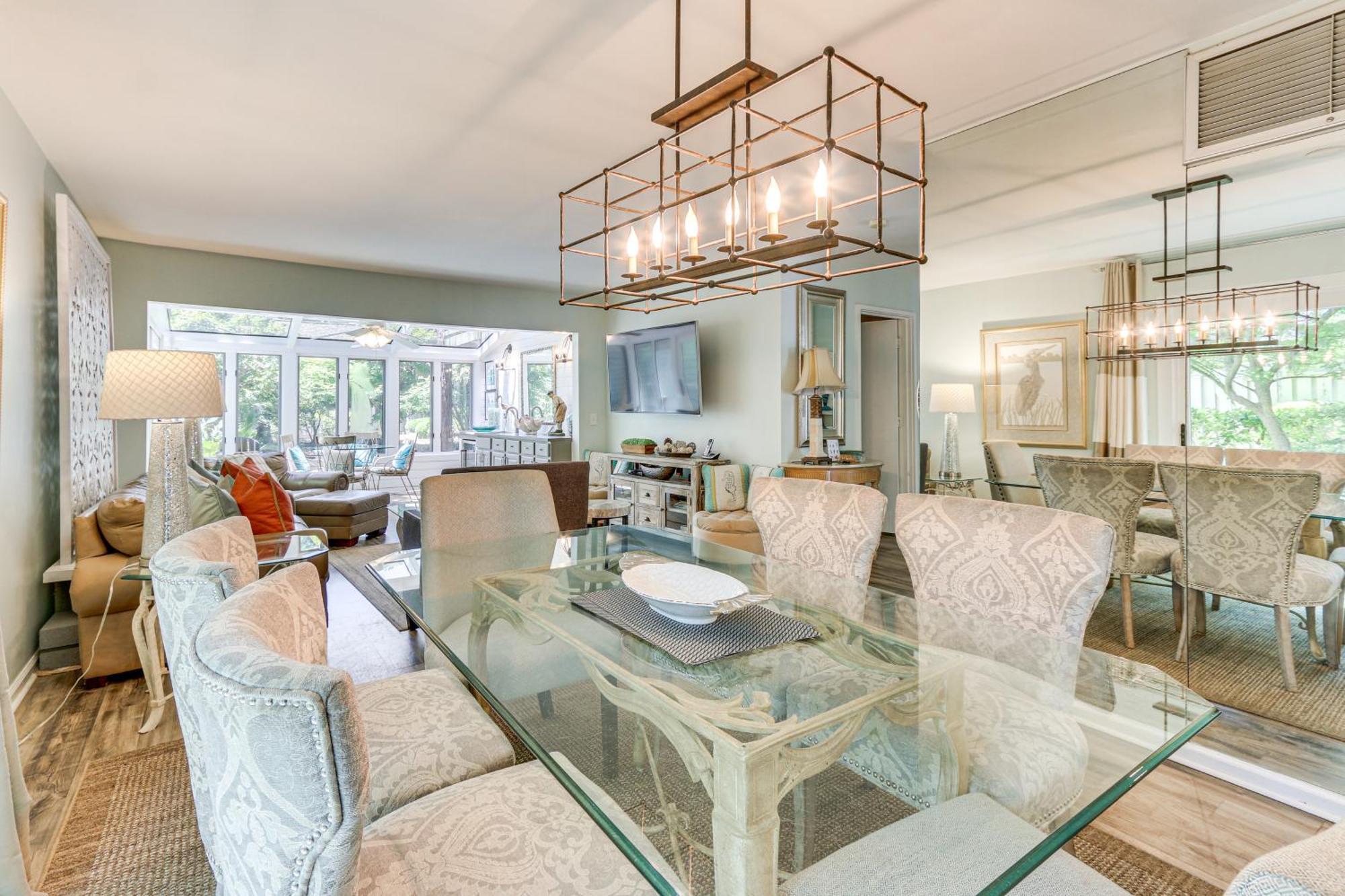 Modern Hilton Head Retreat Walk To Beach And Golf! ฮิลตันเฮดไอส์แลนด์ ภายนอก รูปภาพ