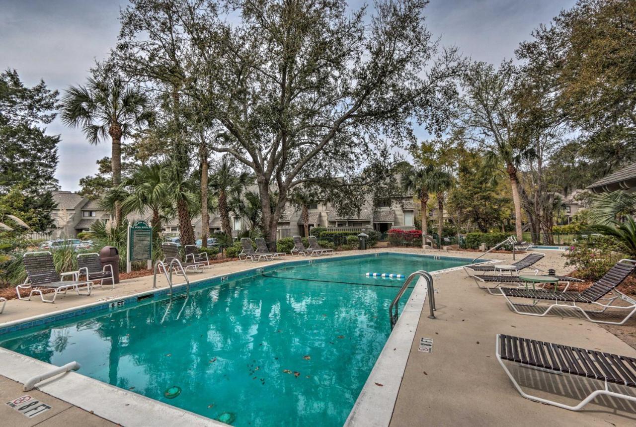 Modern Hilton Head Retreat Walk To Beach And Golf! ฮิลตันเฮดไอส์แลนด์ ภายนอก รูปภาพ